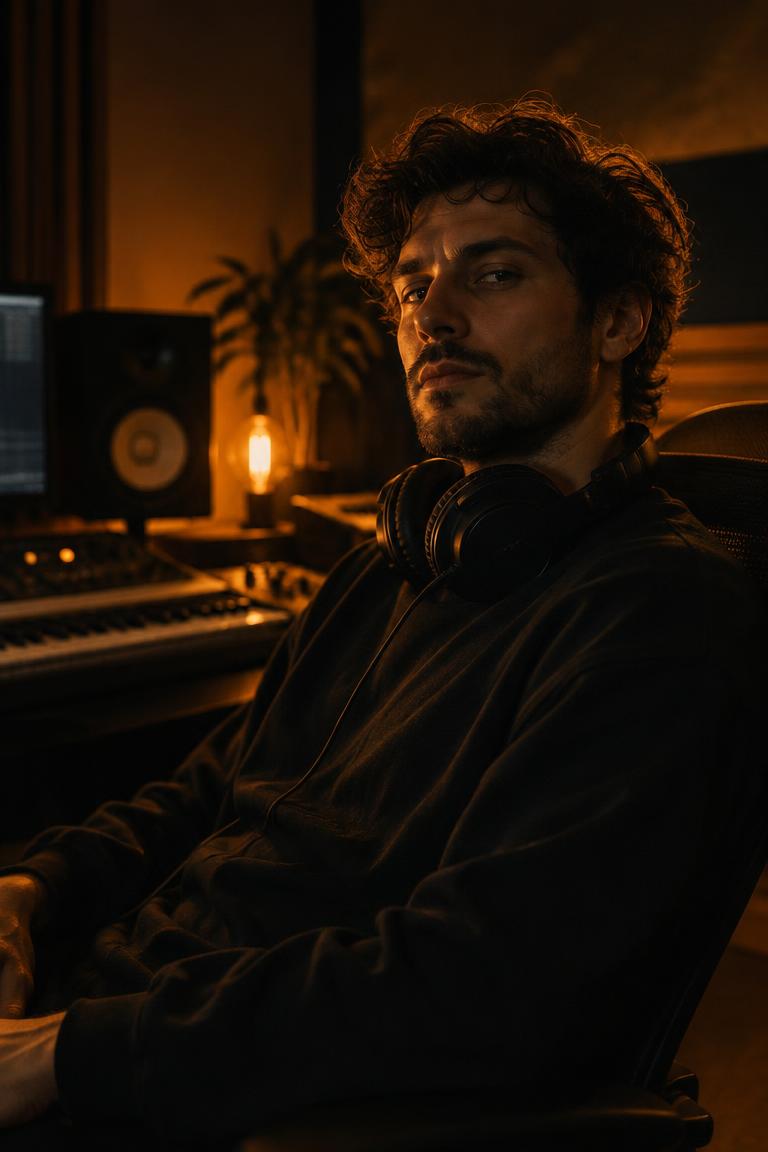 Portrait of the demo artist THEO VANCE